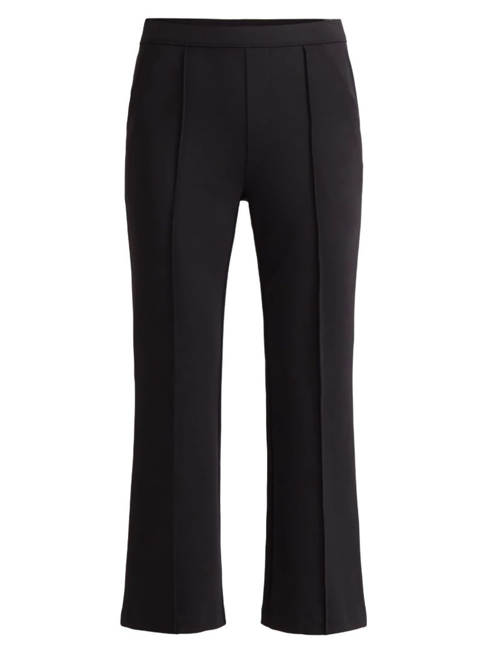 2 For $15 Time and Tru Black Cropped Ponte Flare Pants